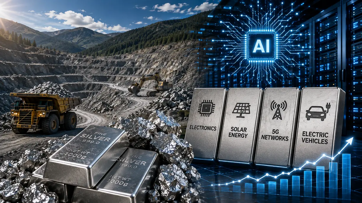 'It's our time': Sunshine Silver CEO says silver miners are poised to shine as AI fuels demand  teaser image