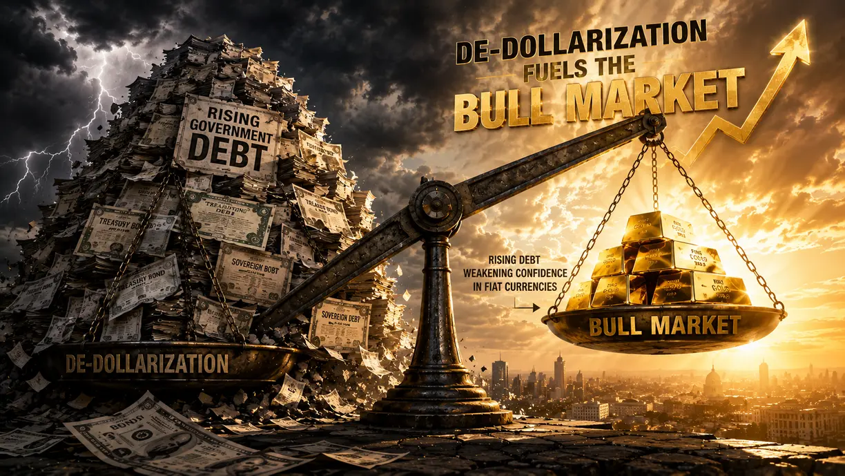 Gold's rally has further to run as debt, de-dollarization fuel secular bull market: Gabelli's Mancini  teaser image