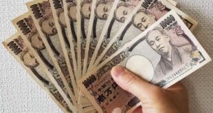 Đồng yen Nhật. (Ảnh: Kyodo/TTXVN phát)